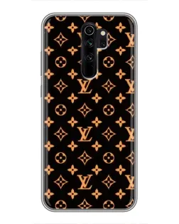 Чехол для Xiaomi Redmi Note 8 Pro с картинкой «Золотая монограмма LV» Чехол для Xiaomi Redmi Note 8 Pro с картинкой «Золотая монограмма LV»