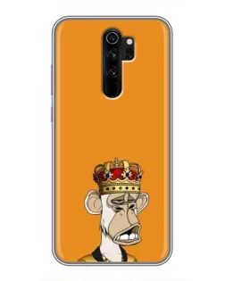 Чехол для Xiaomi Redmi Note 8 Pro с картинкой «Золотая обезьяна Bored Ape» Чехол для Xiaomi Redmi Note 8 Pro с картинкой «Золотая обезьяна Bored Ape»
