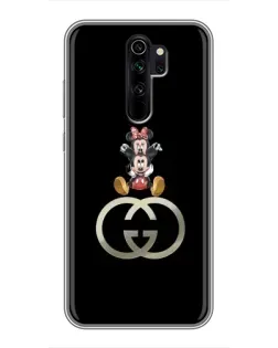 Чехол для Xiaomi Redmi Note 8 Pro с картинкой «Минни Маус на лого» Чехол для Xiaomi Redmi Note 8 Pro с картинкой «Минни Маус на лого»