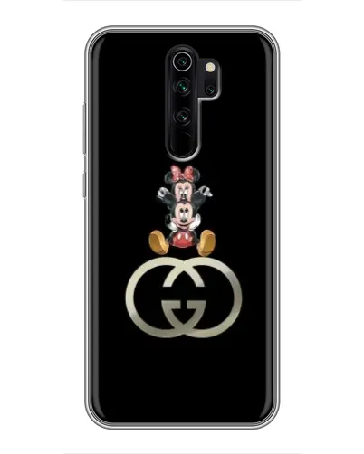 Чехол для Xiaomi Redmi Note 8 Pro с картинкой «Минни Маус на лого» Чехол для Xiaomi Redmi Note 8 Pro с картинкой «Минни Маус на лого»