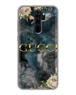Чехол для Xiaomi Redmi Note 8 Pro с картинкой «Абстрактные цветы Gucci» Чехол для Xiaomi Redmi Note 8 Pro с картинкой «Абстрактные цветы Gucci»