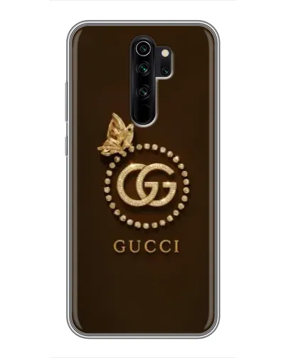 Чехол для Xiaomi Redmi Note 8 Pro с картинкой «Gucci — золотая бабочка» Чехол для Xiaomi Redmi Note 8 Pro с картинкой «Gucci — золотая бабочка»