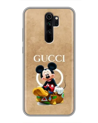 Чехол для Xiaomi Redmi Note 8 Pro с картинкой «Микки Маус Gucci — крафт» Чехол для Xiaomi Redmi Note 8 Pro с картинкой «Микки Маус Gucci — крафт»