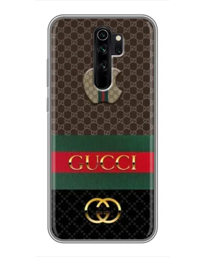 Чехол для Xiaomi Redmi Note 8 Pro с картинкой «Gucci — брендированный десерт» Чехол для Xiaomi Redmi Note 8 Pro с картинкой «Gucci — брендированный десерт»