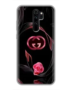 Чехол для Xiaomi Redmi Note 8 Pro с картинкой «Gucci — неоновая роза» Чехол для Xiaomi Redmi Note 8 Pro с картинкой «Gucci — неоновая роза»
