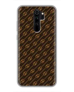 Чехол для Xiaomi Redmi Note 8 Pro с картинкой «Gucci — золотые диагонали» Чехол для Xiaomi Redmi Note 8 Pro с картинкой «Gucci — золотые диагонали»