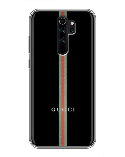 Чехол для Xiaomi Redmi Note 8 Pro с картинкой «Gucci — строгая линия» Чехол для Xiaomi Redmi Note 8 Pro с картинкой «Gucci — строгая линия»