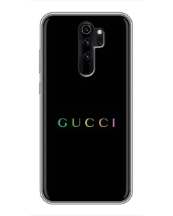 Чехол для Xiaomi Redmi Note 8 Pro с картинкой «Gucci — неоновый минимализм» Чехол для Xiaomi Redmi Note 8 Pro с картинкой «Gucci — неоновый минимализм»