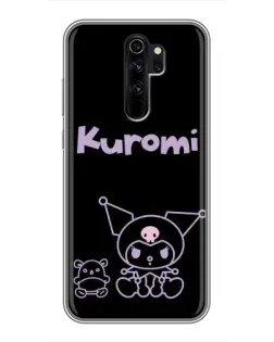 Чехол для Xiaomi Redmi Note 8 Pro с картинкой «Kuromi — черный минимализм» Чехол для Xiaomi Redmi Note 8 Pro с картинкой «Kuromi — черный минимализм»