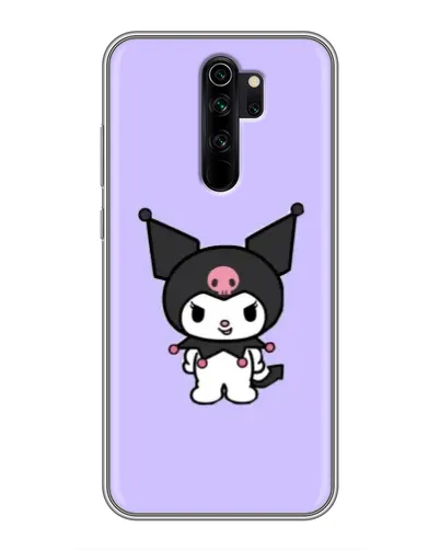 Чехол для Xiaomi Redmi Note 8 Pro с картинкой «Kuromi — нежный фиолетовый»