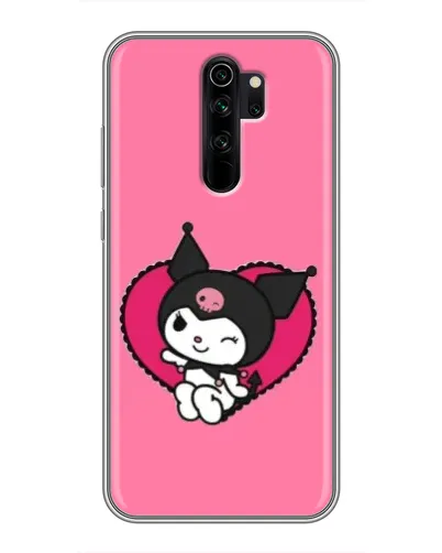 Чехол для Xiaomi Redmi Note 8 Pro с картинкой «Kuromi — любовь в сердце»