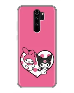 Чехол для Xiaomi Redmi Note 8 Pro с картинкой «Kuromi и My Melody» Чехол для Xiaomi Redmi Note 8 Pro с картинкой «Kuromi и My Melody»