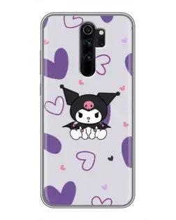 Чехол для Xiaomi Redmi Note 8 Pro с картинкой «Kuromi и лавандовые сердца» Чехол для Xiaomi Redmi Note 8 Pro с картинкой «Kuromi и лавандовые сердца»