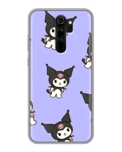 Чехол для Xiaomi Redmi Note 8 Pro с картинкой «Паттерн с Kuromi» Чехол для Xiaomi Redmi Note 8 Pro с картинкой «Паттерн с Kuromi»