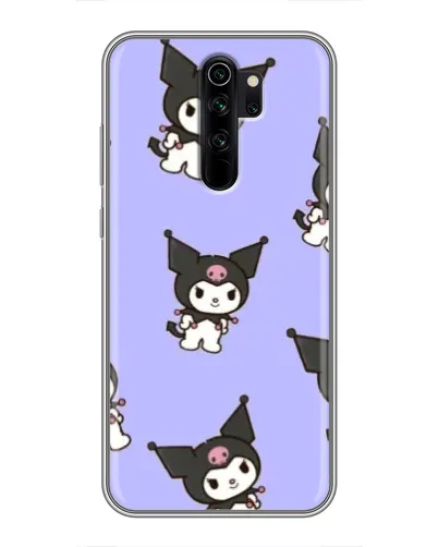 Чехол для Xiaomi Redmi Note 8 Pro с картинкой «Паттерн с Kuromi»