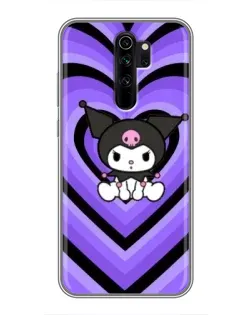 Чехол для Xiaomi Redmi Note 8 Pro с картинкой «Kuromi и фиолетовые сердца» Чехол для Xiaomi Redmi Note 8 Pro с картинкой «Kuromi и фиолетовые сердца»
