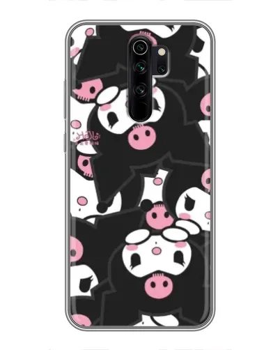 Чехол для Xiaomi Redmi Note 8 Pro с картинкой «Паттерн голов Куроми»