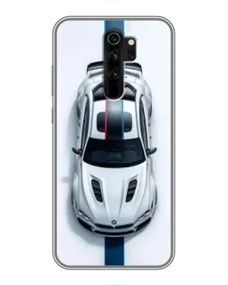 Чохол для Xiaomi Redmi Note 8 Pro з картинкою «Вид зверху — BMW M» Чохол для Xiaomi Redmi Note 8 Pro з картинкою «Вид зверху — BMW M»