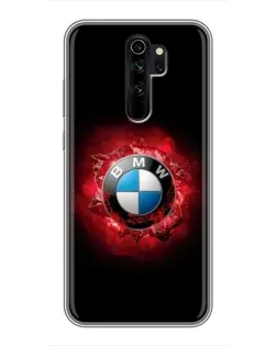 Чохол для Xiaomi Redmi Note 8 Pro з картинкою «Логотип BMW — спалах»