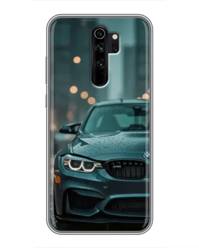 Чехол для Xiaomi Redmi Note 8 Pro с картинкой «BMW в огнях города»