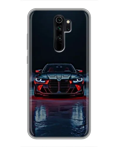 Чехол для Xiaomi Redmi Note 8 Pro с картинкой «BMW на мокрой дороге»