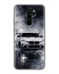 Чохол для Xiaomi Redmi Note 8 Pro з картинкою «BMW крізь туман»