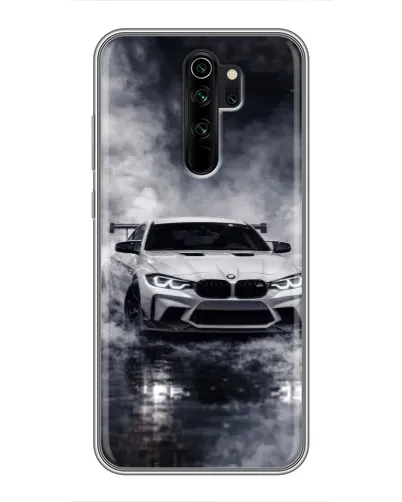 Чехол для Xiaomi Redmi Note 8 Pro с картинкой «BMW сквозь туман»