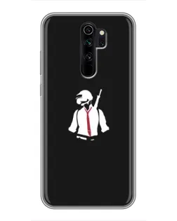 Чехол для Xiaomi Redmi Note 8 Pro с картинкой «PUBG — силуэт воина» Чехол для Xiaomi Redmi Note 8 Pro с картинкой «PUBG — силуэт воина»
