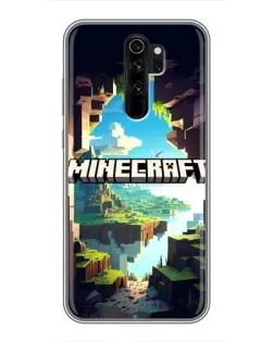 Чехол для Xiaomi Redmi Note 8 Pro с картинкой «Пещера Майнкрафт» Чехол для Xiaomi Redmi Note 8 Pro с картинкой «Пещера Майнкрафт»