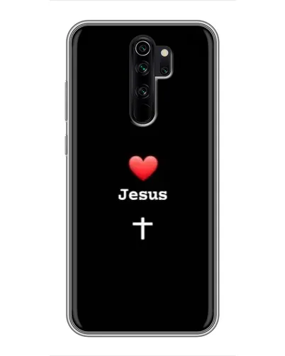 Чехол для Xiaomi Redmi Note 8 Pro с картинкой «Сердце - Jesus» Чехол для Xiaomi Redmi Note 8 Pro с картинкой «Сердце - Jesus»
