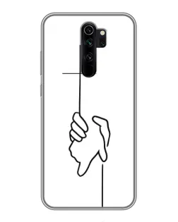 Чехол для Xiaomi Redmi Note 8 Pro с картинкой «Рука держит» Чехол для Xiaomi Redmi Note 8 Pro с картинкой «Рука держит»