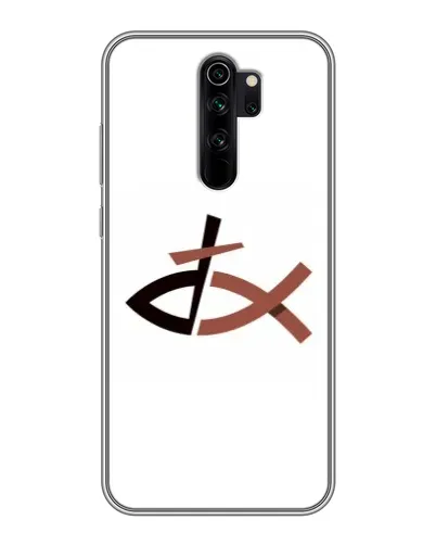Чехол для Xiaomi Redmi Note 8 Pro с картинкой «Рыба и крест» Чехол для Xiaomi Redmi Note 8 Pro с картинкой «Рыба и крест»