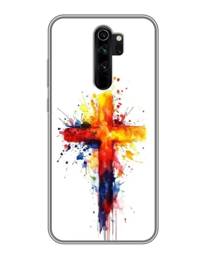 Чехол для Xiaomi Redmi Note 8 Pro с картинкой «Акварельный крест» Чехол для Xiaomi Redmi Note 8 Pro с картинкой «Акварельный крест»