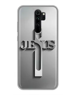 Чехол для Xiaomi Redmi Note 8 Pro с картинкой «Металлический крест Jesus» Чехол для Xiaomi Redmi Note 8 Pro с картинкой «Металлический крест Jesus»