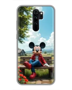 Чехол для Xiaomi Redmi Note 8 Pro с картинкой «Микки на скамейке» Чехол для Xiaomi Redmi Note 8 Pro с картинкой «Микки на скамейке»