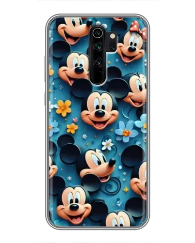 Чехол для Xiaomi Redmi Note 8 Pro с картинкой «Паттерн Микки и Минни» Чехол для Xiaomi Redmi Note 8 Pro с картинкой «Паттерн Микки и Минни»