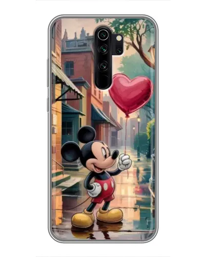 Чехол для Xiaomi Redmi Note 8 Pro с картинкой «Микки и шарик-сердце» Чехол для Xiaomi Redmi Note 8 Pro с картинкой «Микки и шарик-сердце»