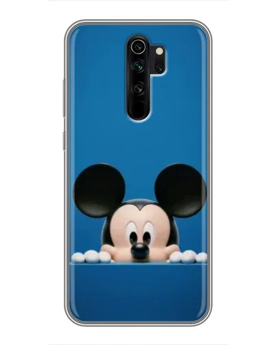 Чехол для Xiaomi Redmi Note 8 Pro с картинкой «Микки выглядывает» Чехол для Xiaomi Redmi Note 8 Pro с картинкой «Микки выглядывает»