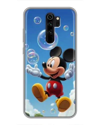 Чехол для Xiaomi Redmi Note 8 Pro с картинкой «Mickey и мыльные пузыри» Чехол для Xiaomi Redmi Note 8 Pro с картинкой «Mickey и мыльные пузыри»