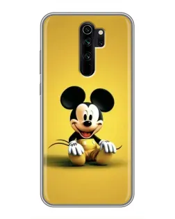 Чехол для Xiaomi Redmi Note 8 Pro с картинкой «Микки на желтом» Чехол для Xiaomi Redmi Note 8 Pro с картинкой «Микки на желтом»