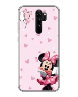 Чехол для Xiaomi Redmi Note 8 Pro с картинкой «Минни Маус и сердечки» Чехол для Xiaomi Redmi Note 8 Pro с картинкой «Минни Маус и сердечки»