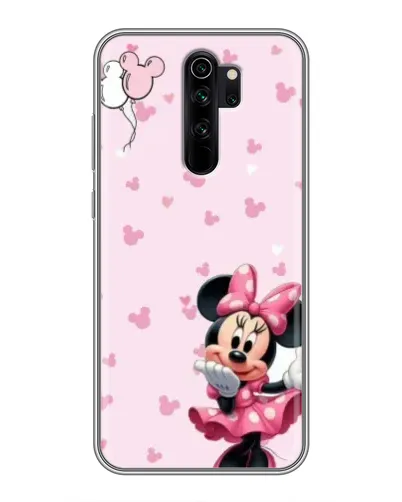 Чехол для Xiaomi Redmi Note 8 Pro с картинкой «Минни Маус и сердечки» Чехол для Xiaomi Redmi Note 8 Pro с картинкой «Минни Маус и сердечки»