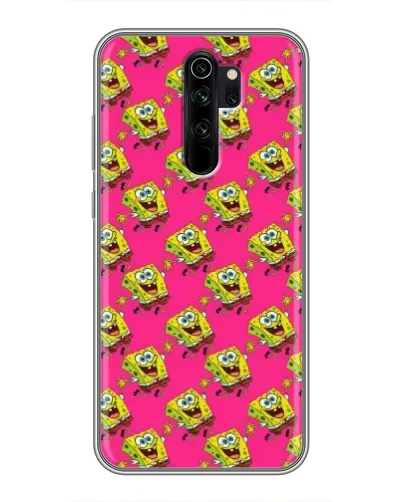 Чехол для Xiaomi Redmi Note 8 Pro с картинкой «Розовый паттерн»