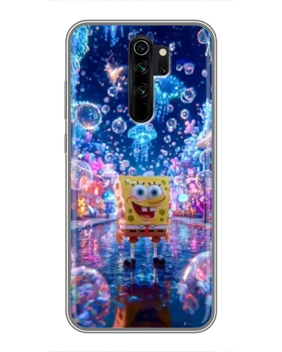 Чехол для Xiaomi Redmi Note 8 Pro с картинкой «Неоновый океан»