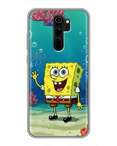 Чехол для Xiaomi Redmi Note 8 Pro с картинкой «Подводный привет»