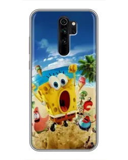 Чехол для Xiaomi Redmi Note 8 Pro с картинкой «Развлечения на пляже»