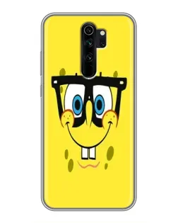 Чехол для Xiaomi Redmi Note 8 Pro с картинкой «Минималистичный Спанч Боб» Чехол для Xiaomi Redmi Note 8 Pro с картинкой «Минималистичный Спанч Боб»