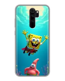 Чехол для Xiaomi Redmi Note 8 Pro с картинкой «Спанч Боб под водой» Чехол для Xiaomi Redmi Note 8 Pro с картинкой «Спанч Боб под водой»