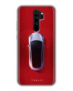 Чохол для Xiaomi Redmi Note 8 Pro з картинкою «Tesla Top View» Чохол для Xiaomi Redmi Note 8 Pro з картинкою «Tesla Top View»