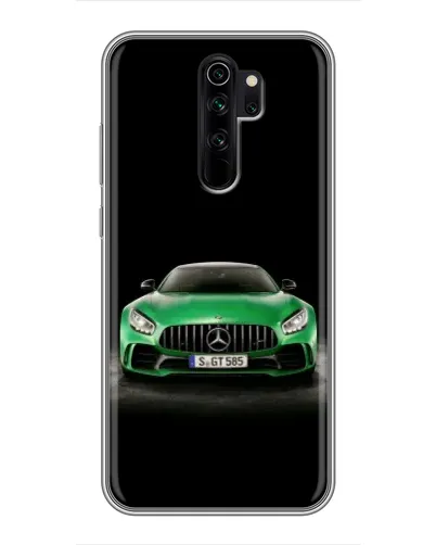 Чехол для Xiaomi Redmi Note 8 Pro с картинкой «Mercedes — неоновый лого» Чехол для Xiaomi Redmi Note 8 Pro с картинкой «Mercedes — неоновый лого»